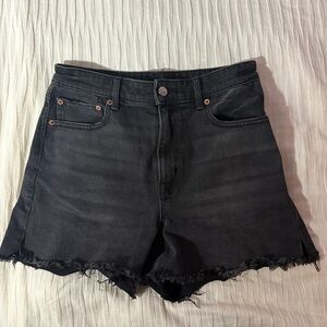 American Eagle Outfitters Black Jean Shorts
